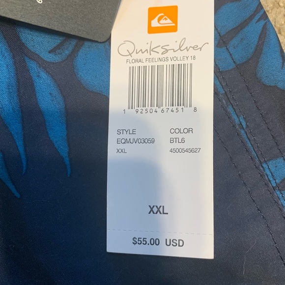 Quicksilver Waterman Collection Swim Trunks - Picture 3 of 5